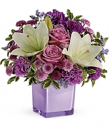 Teleflora's Pleasing Purple Bouquet Bouquet